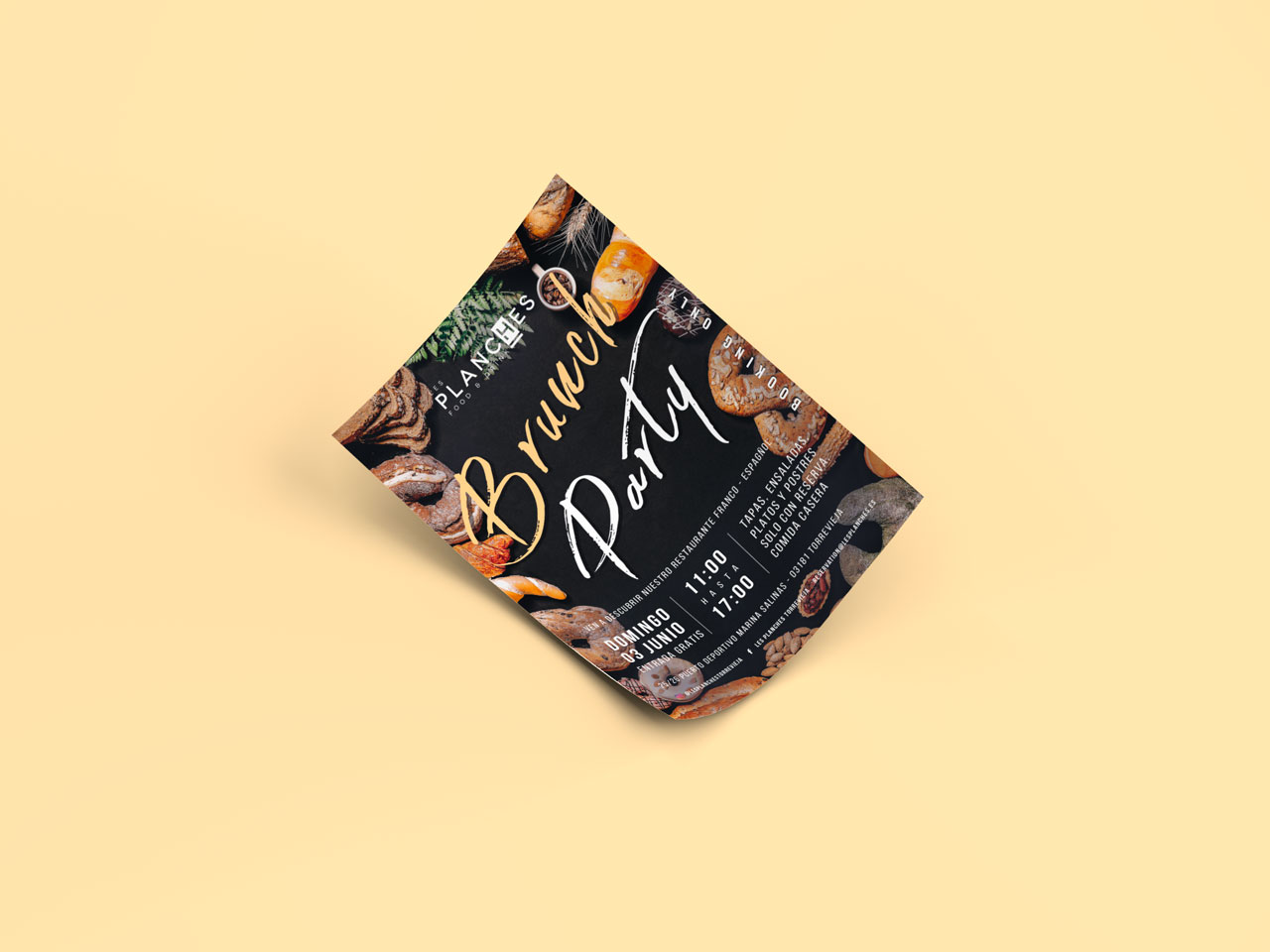 flyer les Planches